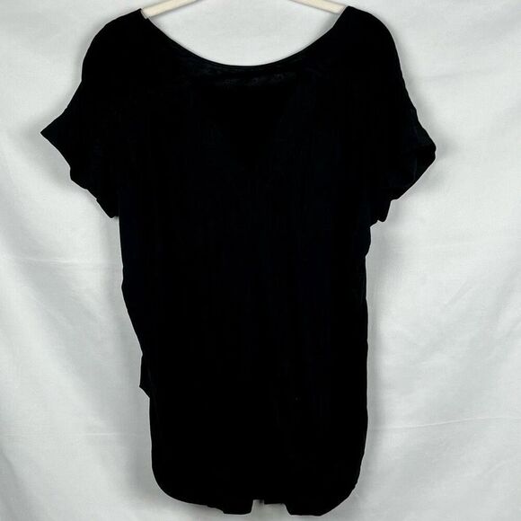 White House Black Market Women’s Black Short Sleeve XS - Picture 3 of 10